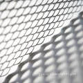 Diamond Pattern Perforated Sheet Flattened Decorative Steel Panel Expanded Metal Mesh Supplier